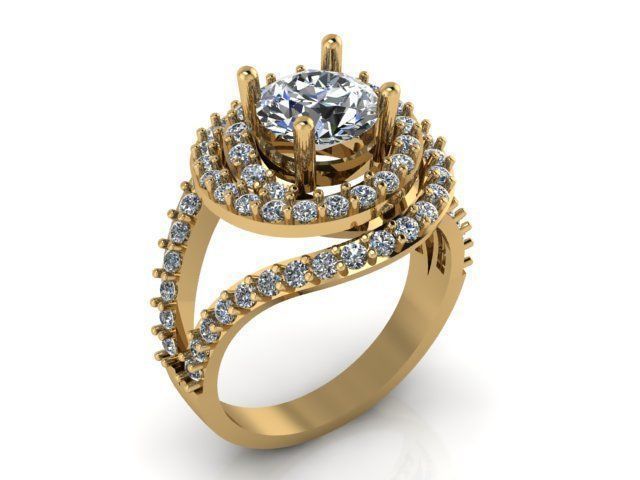 Ring T00056 3D print model_2