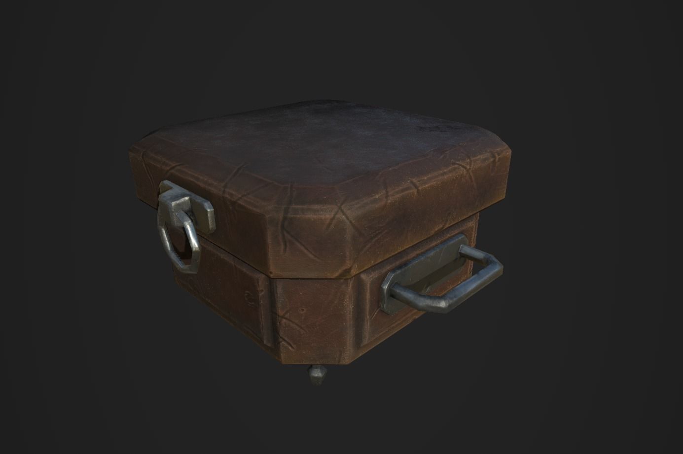 Chests Fantasy PBR Low-poly 3D model_15