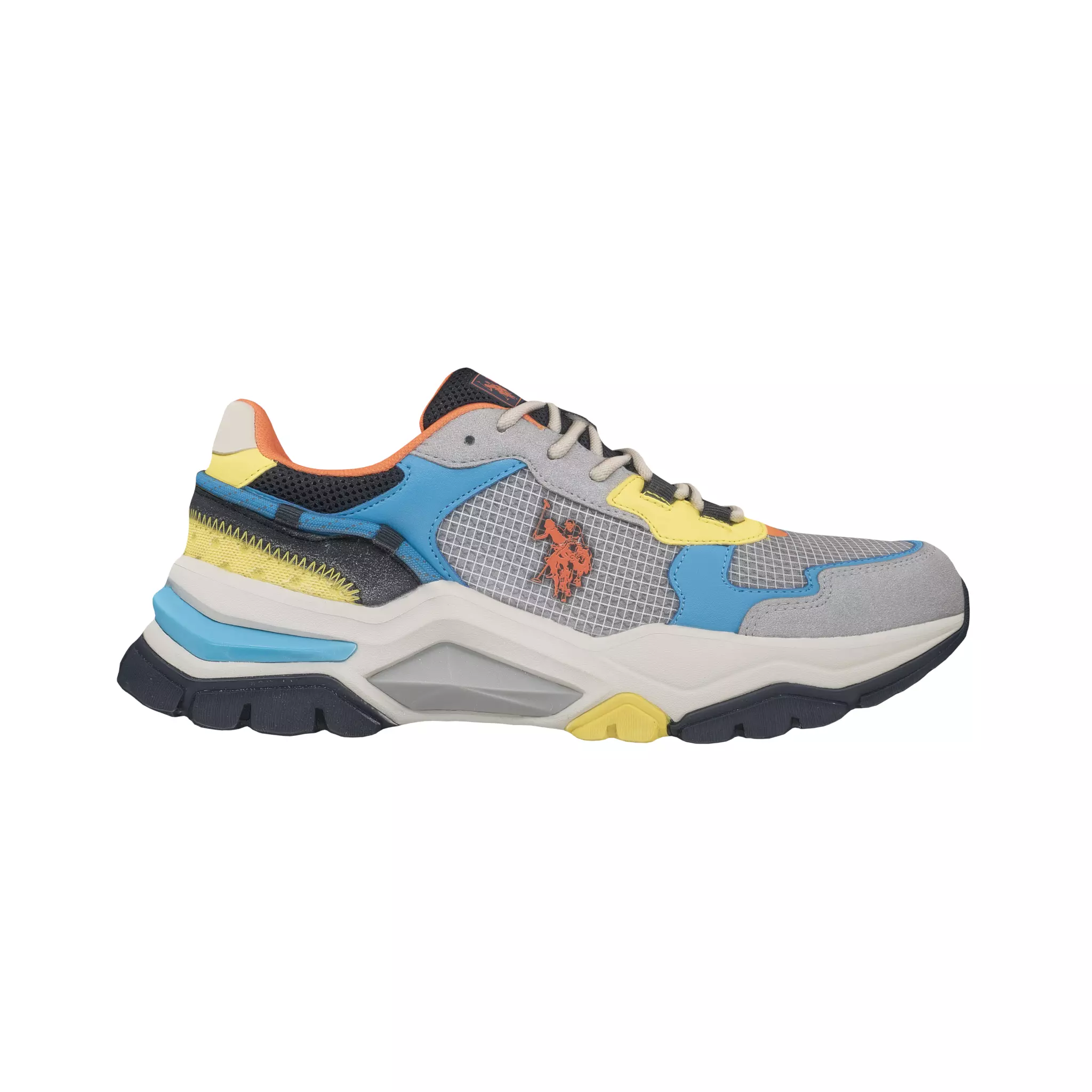 US Polo Assn USPA Vincent Grey Blue Low-poly 3D model