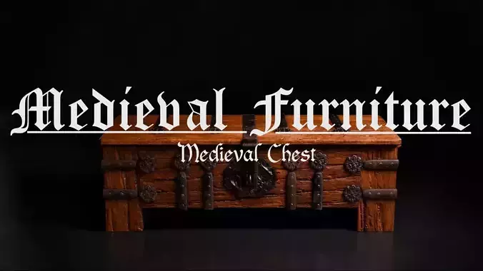 Decorated Medieval Chest