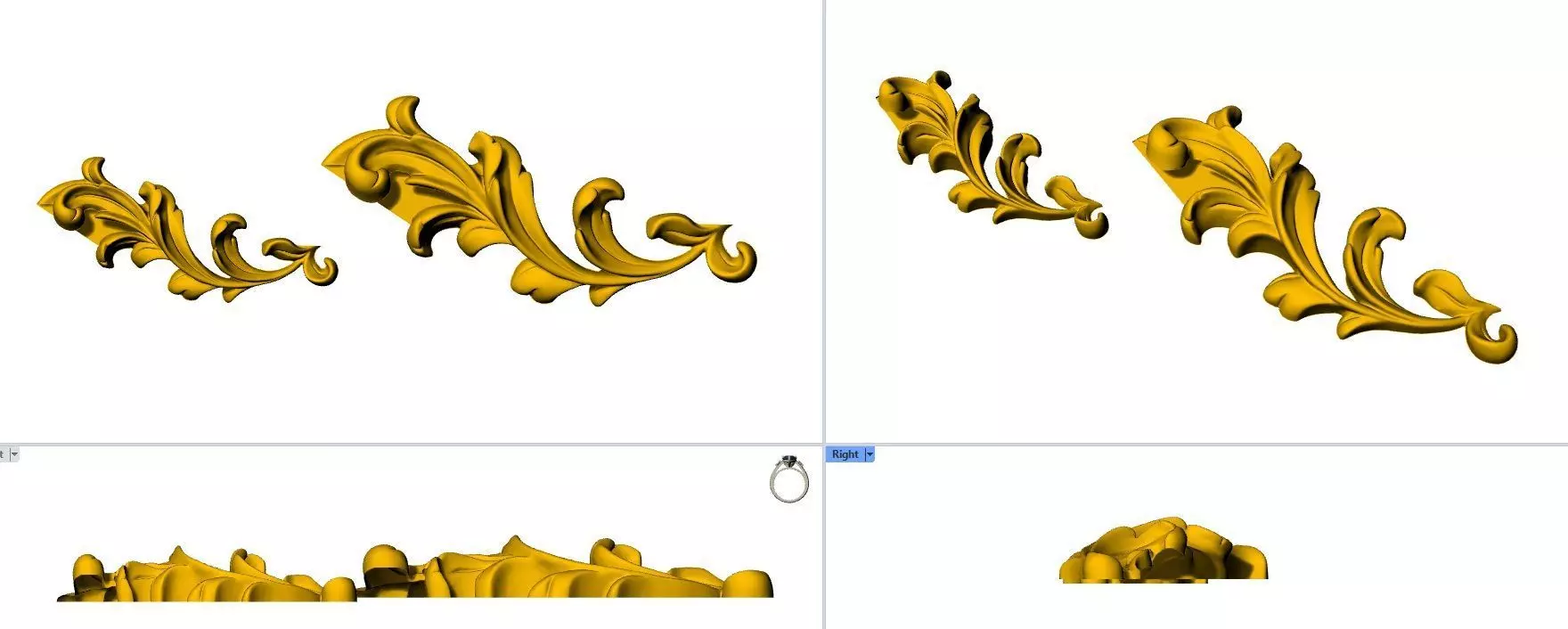 Pattern decor design 3D print model