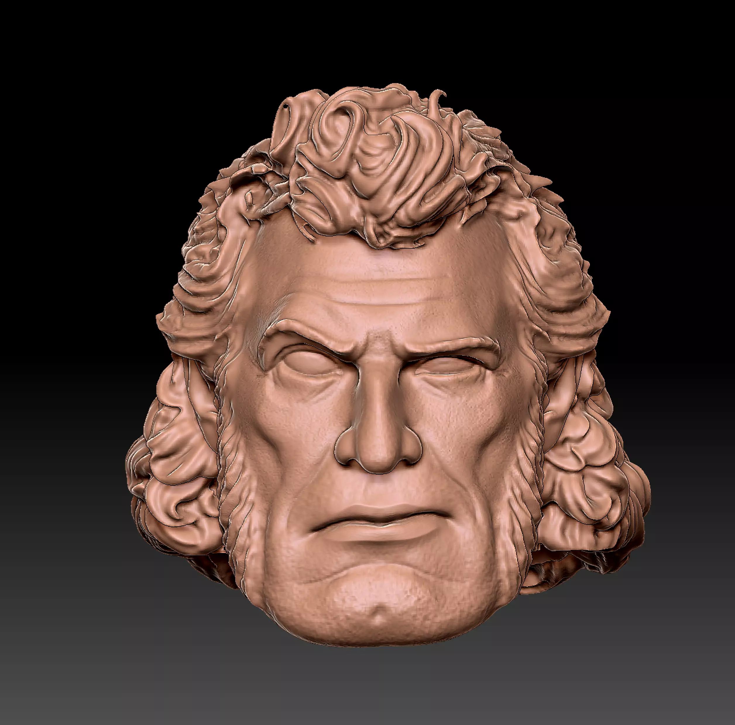 Brock Samson Realistic 3D print model
