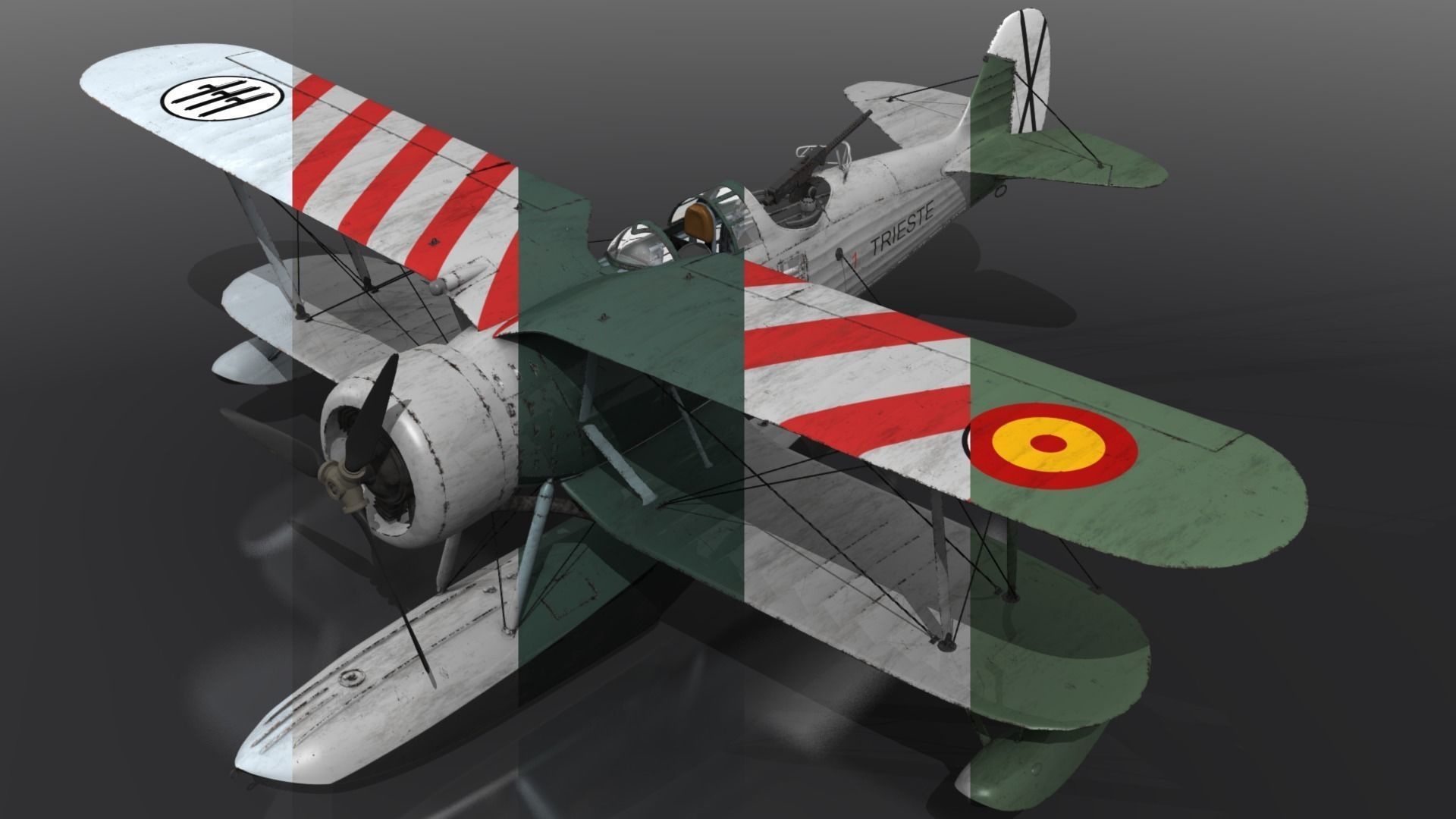 RO43 PACK 5 versions Low-poly 3D model_0