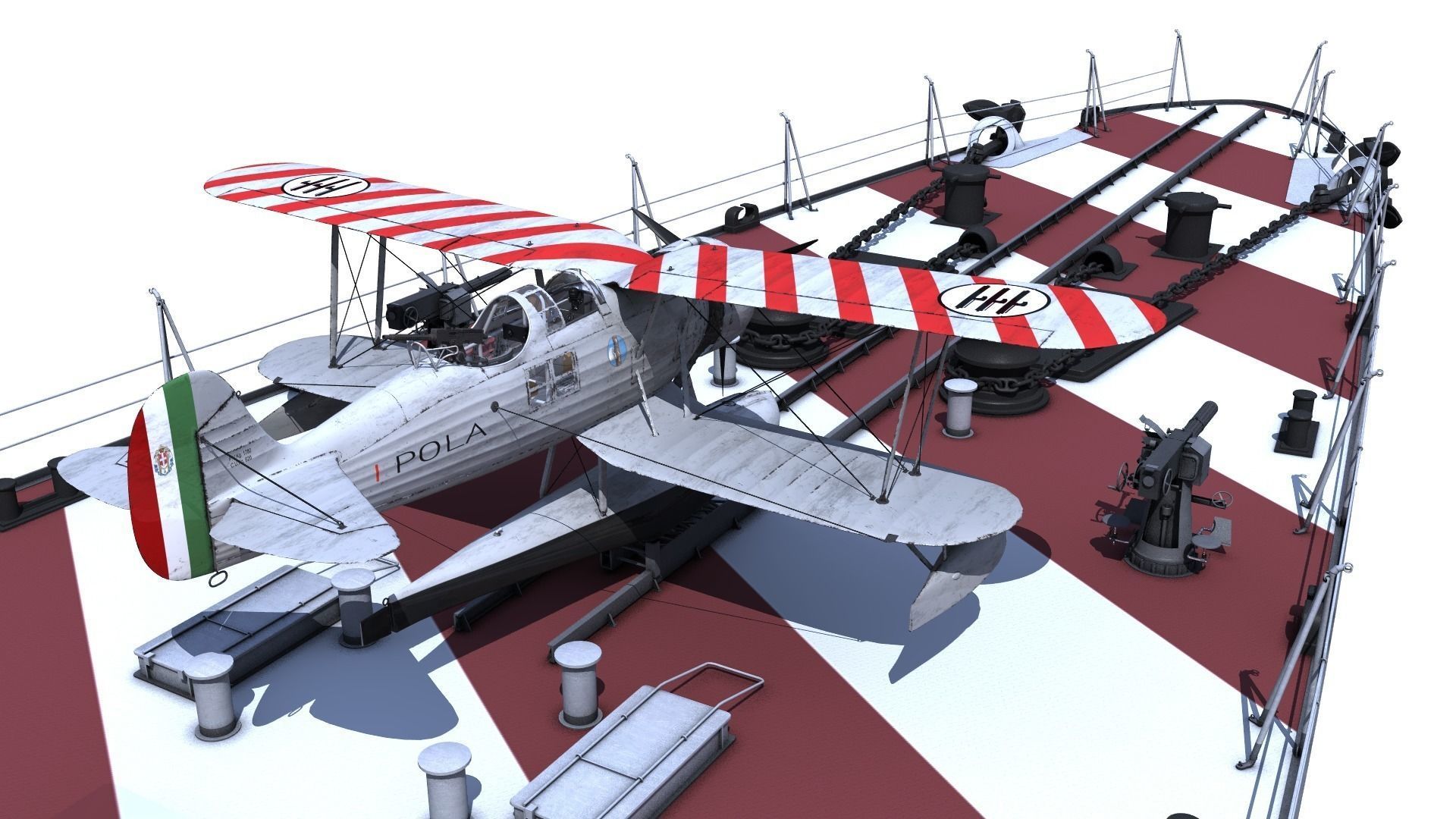 RO43 PACK 5 versions Low-poly 3D model_4