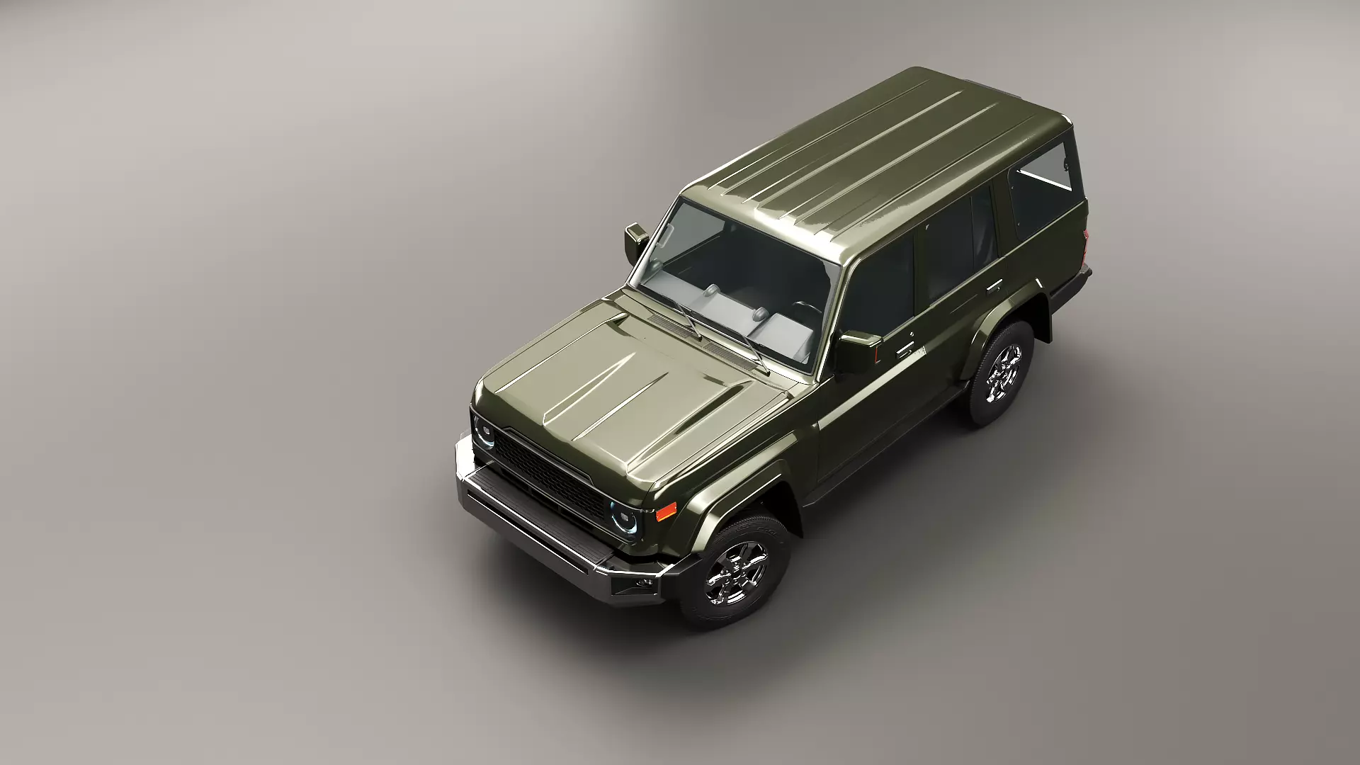 Generic 4WD Classic SUV 3D model