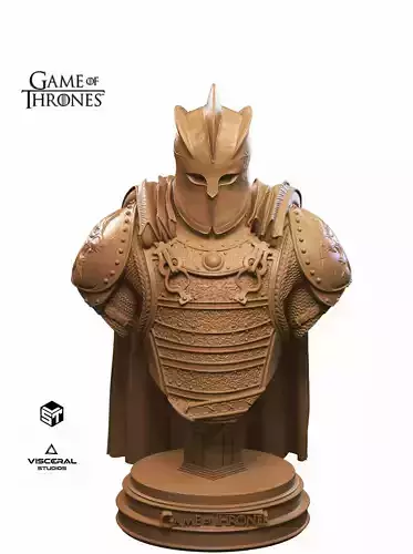 The Mountain Bust  Game of Thrones STL  3D Print Model