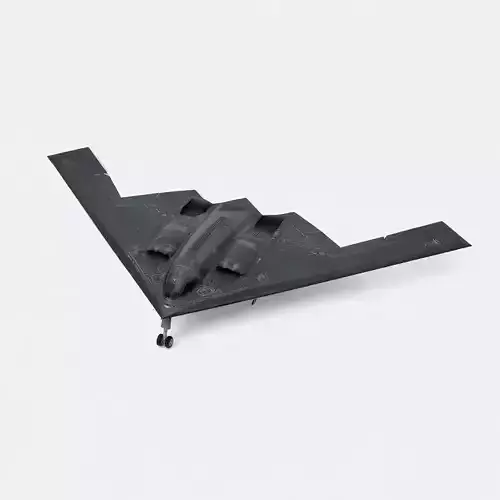 Stealth Bomber B-2 Spirit Style STL File for 3D Printing