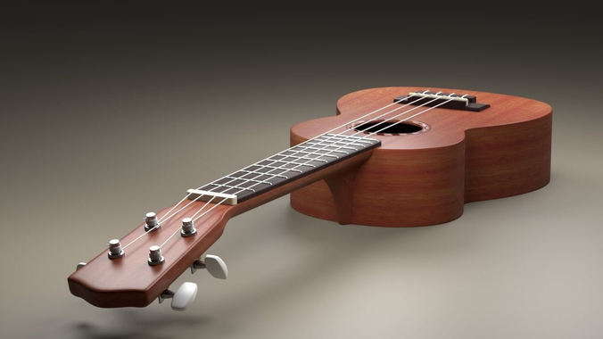 Guitar wooden ukulele