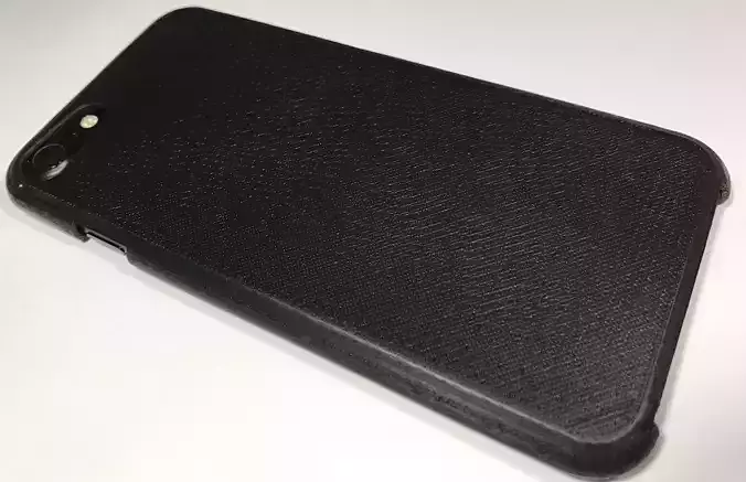 Slim fit iPhone 7 and iPhone 8 Case 3D print model