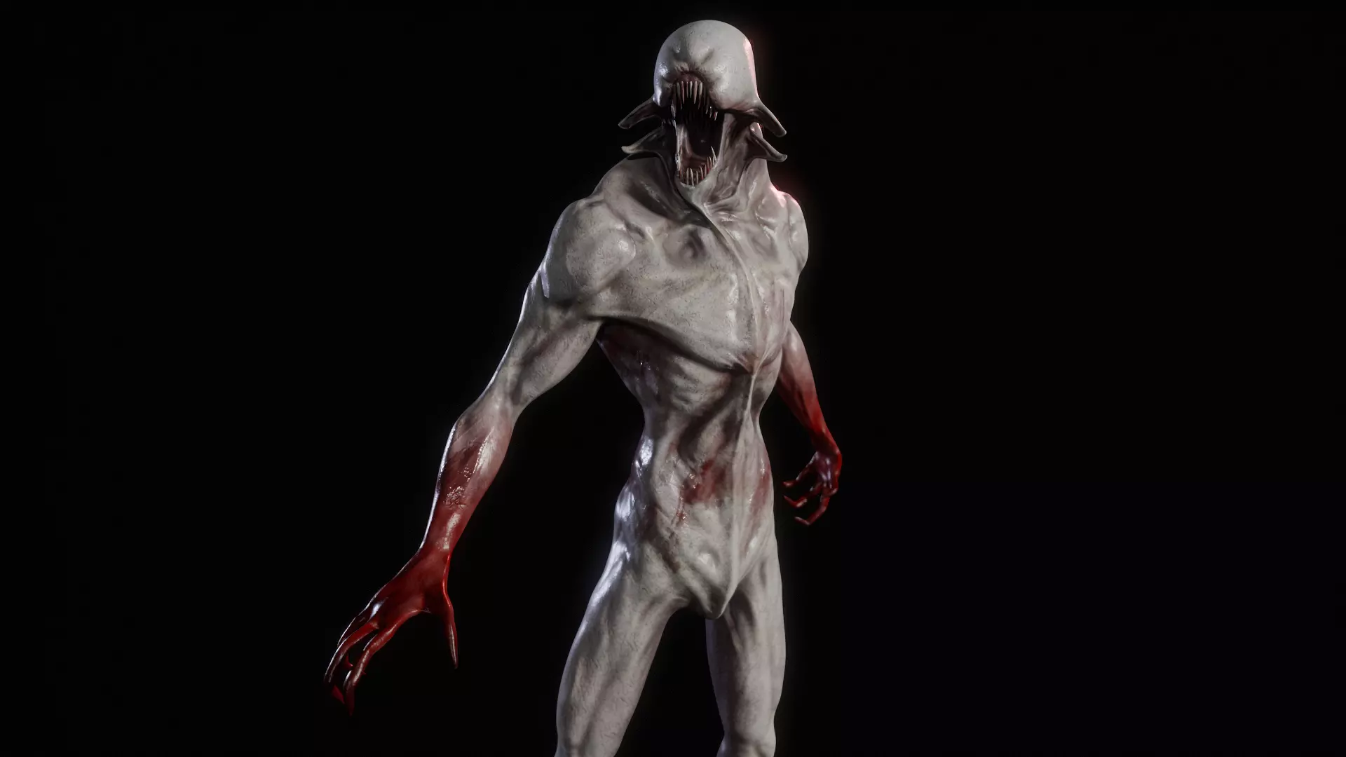 Alien Creature - LowPoly 3D Model Low-poly 3D model