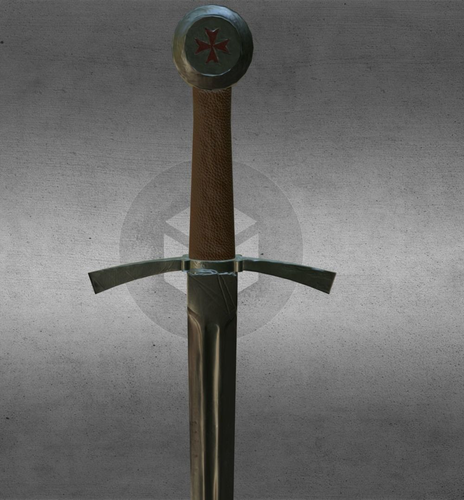 Maltese sword lowpoly