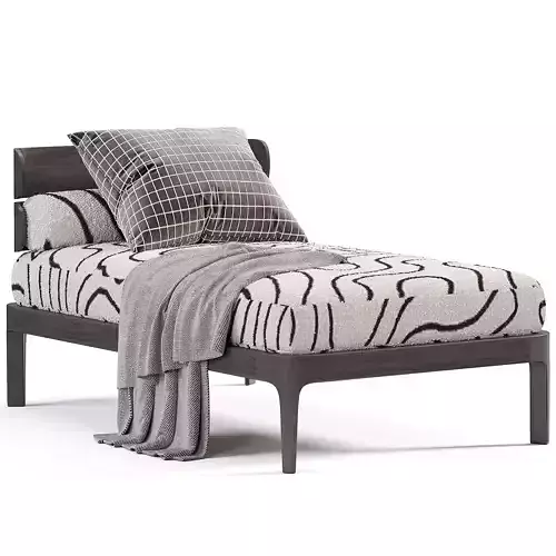 Mediterraneo SunLounger By Gervasoni Low-poly 3D model 5