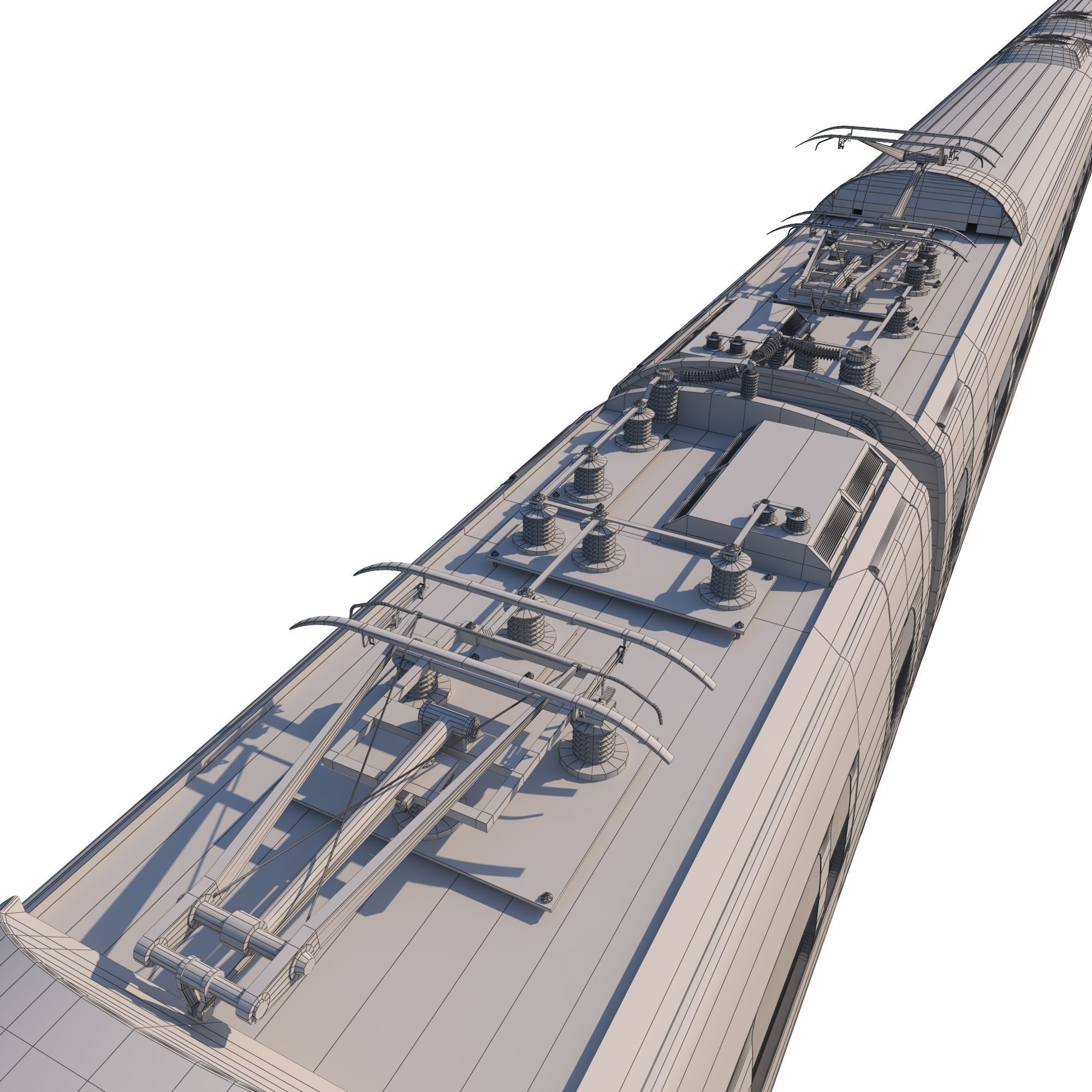 High-speed train ICE 3 Siemens Velaro E Germany 3D model_21