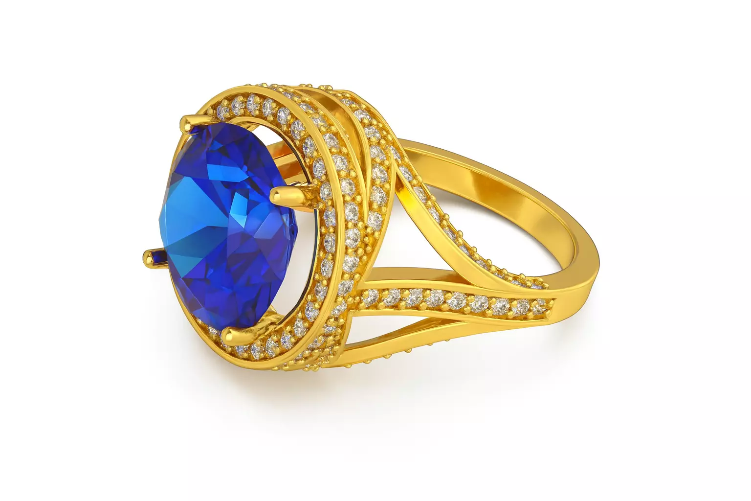 wedding ring 3D print model