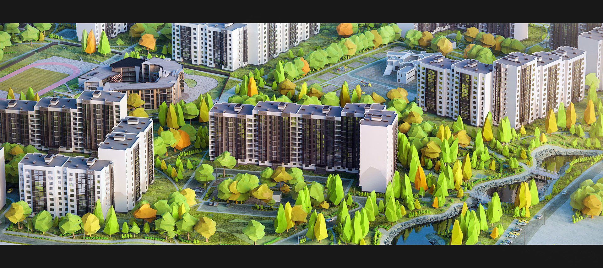 Low poly trees Pack Free low-poly 3D model_6