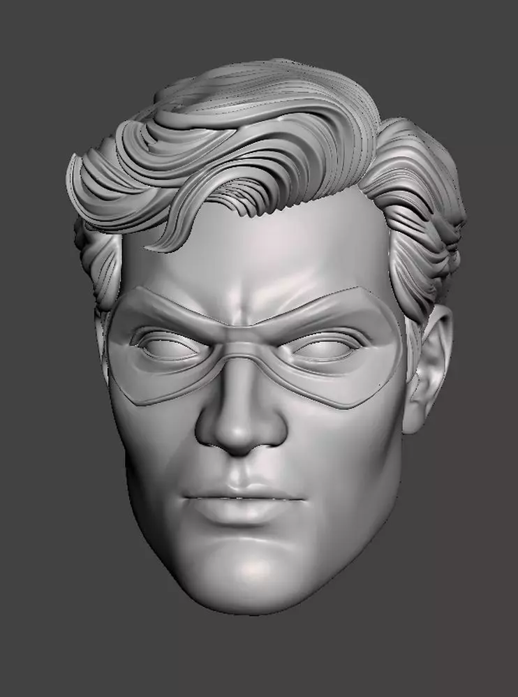 Robin Grayson headsculpt head sculpt 3D print model