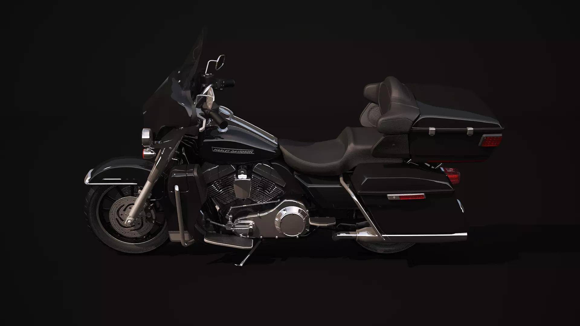 Electra Glide 3D model