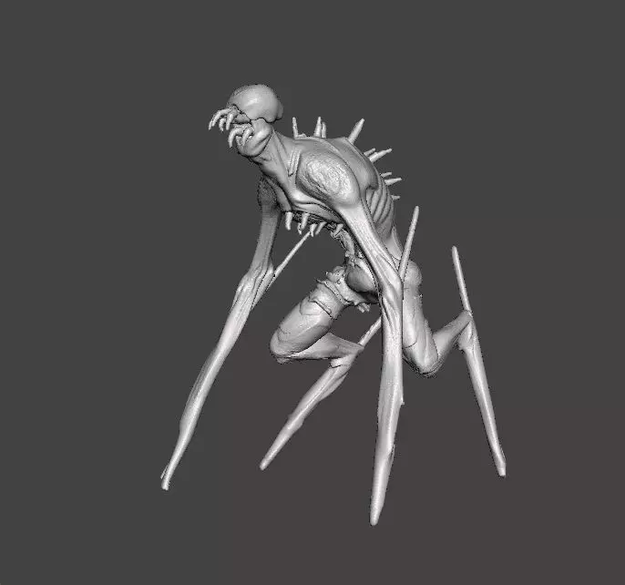 VOID STRIDER MINIATURE MODEL FIGURE FANTASY OR HORROR GAMES RPG 3D print model