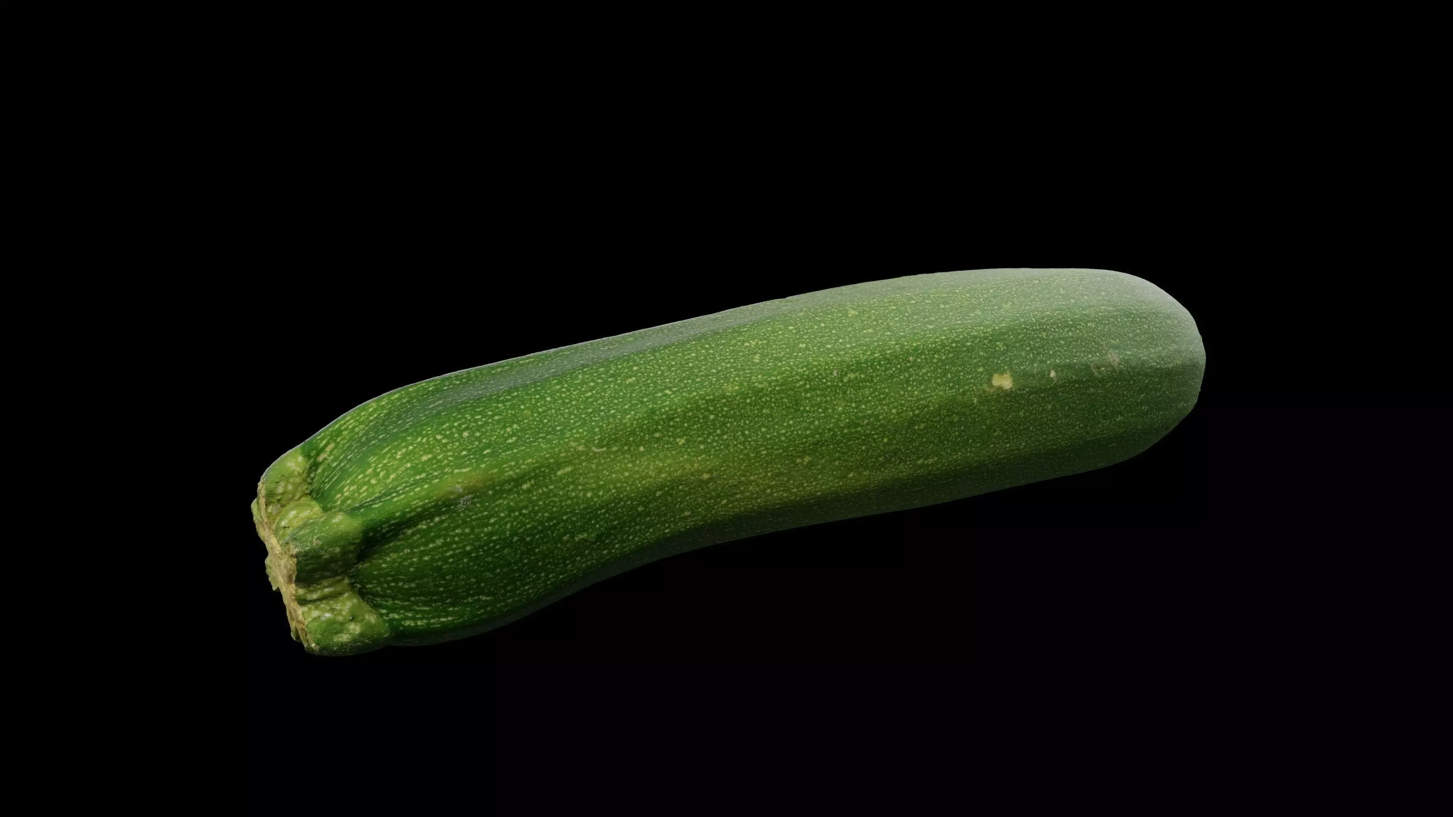Courgette Vegetable 3D model