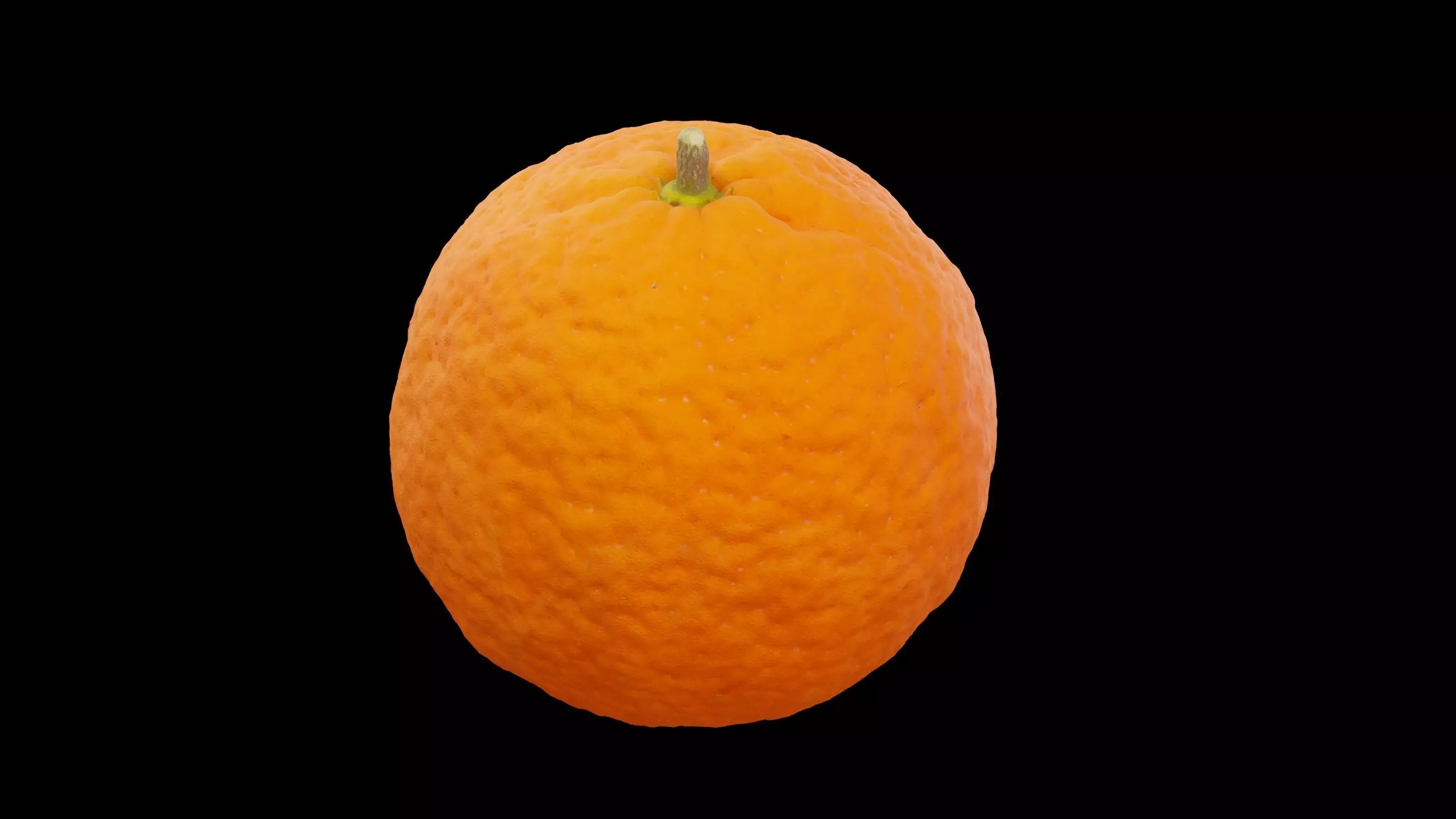 Clementine Fruit 3D model