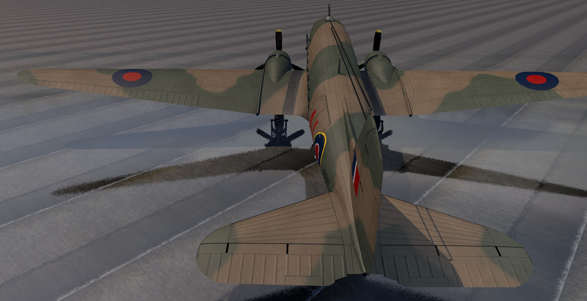 Douglas C-47 Dakota or Skytrain 3D model_8