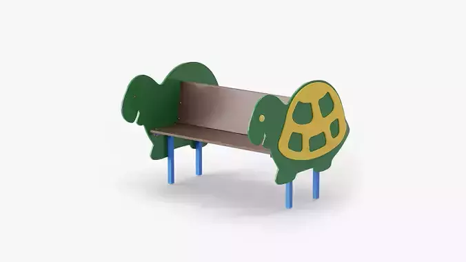 Bench Turtle Outdoor Green