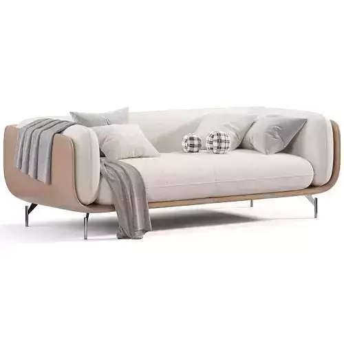 CASSANDRA Sofa By NicolaQuinto Italia Low-poly 3D model 5