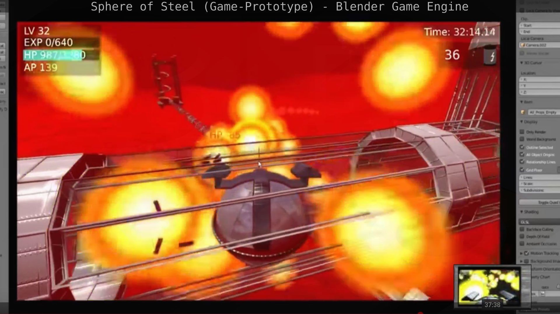 BGE SoS - Game Prototype Free low-poly 3D model_127