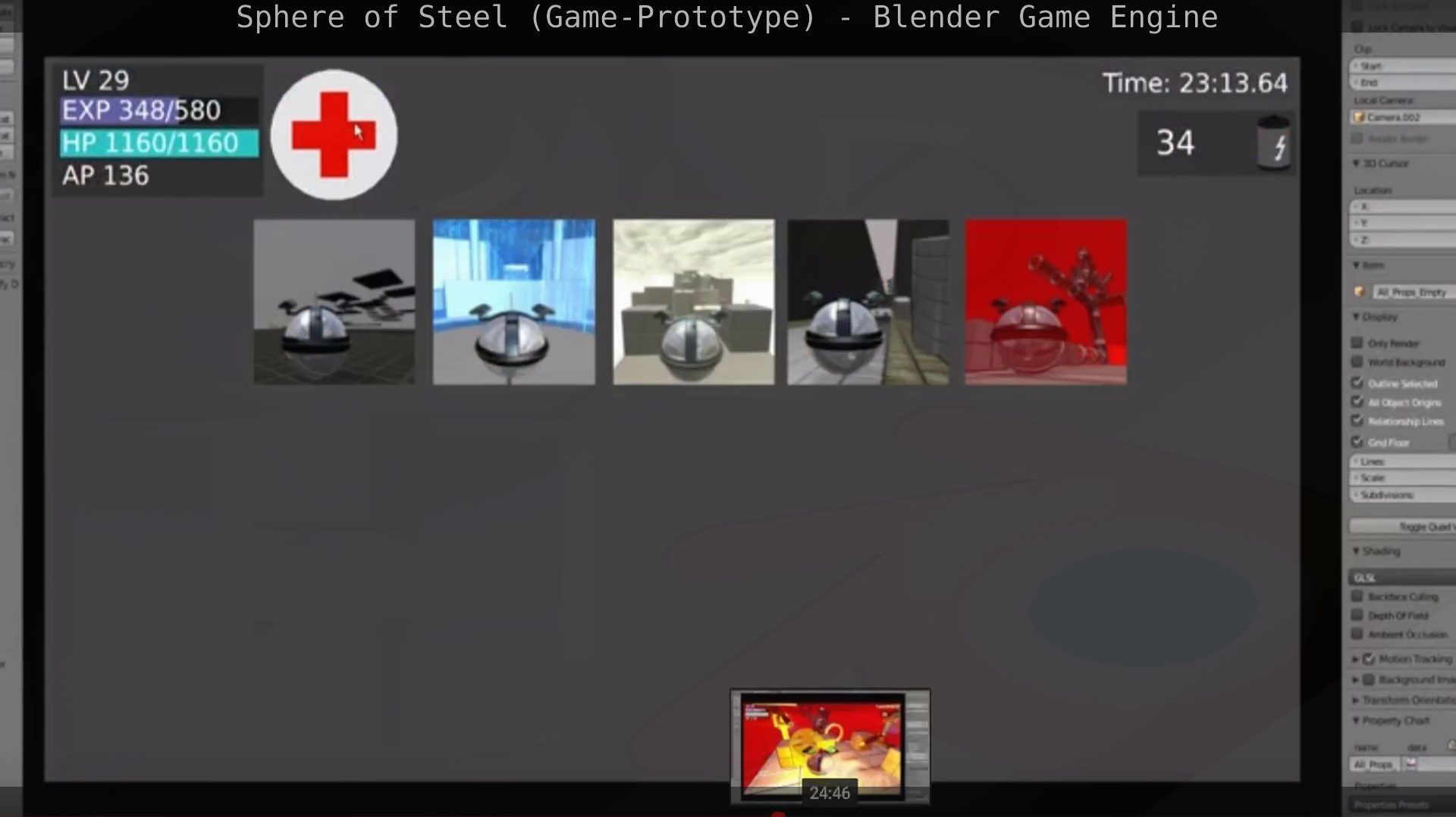 BGE SoS - Game Prototype Free low-poly 3D model_78