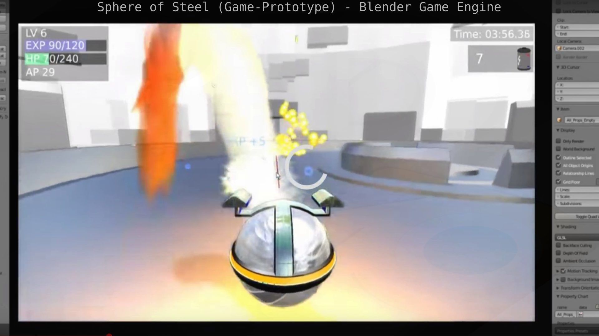 BGE SoS - Game Prototype Free low-poly 3D model_41