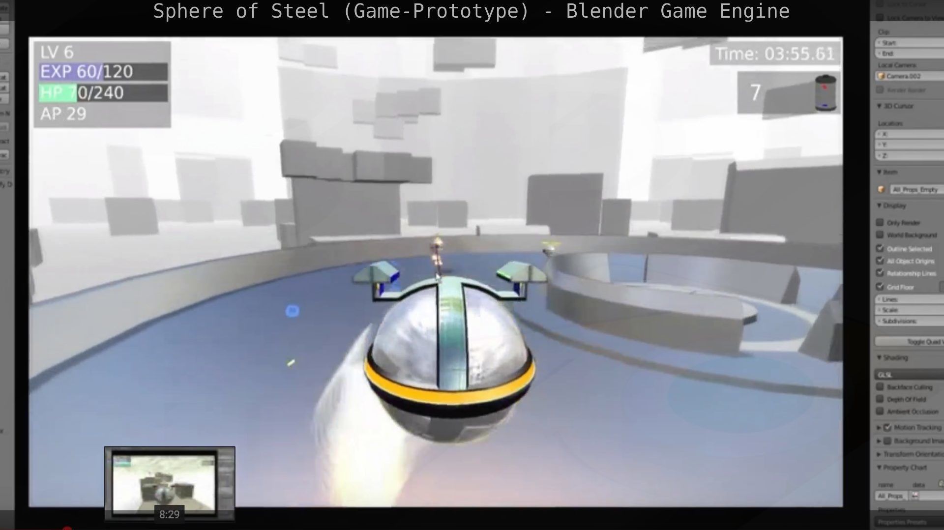 BGE SoS - Game Prototype Free low-poly 3D model_36