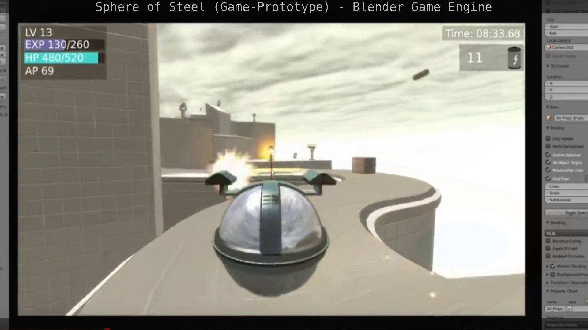 BGE SoS - Game Prototype Free low-poly 3D model_25