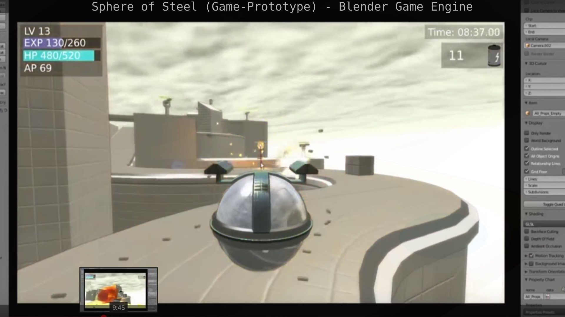 BGE SoS - Game Prototype Free low-poly 3D model_64