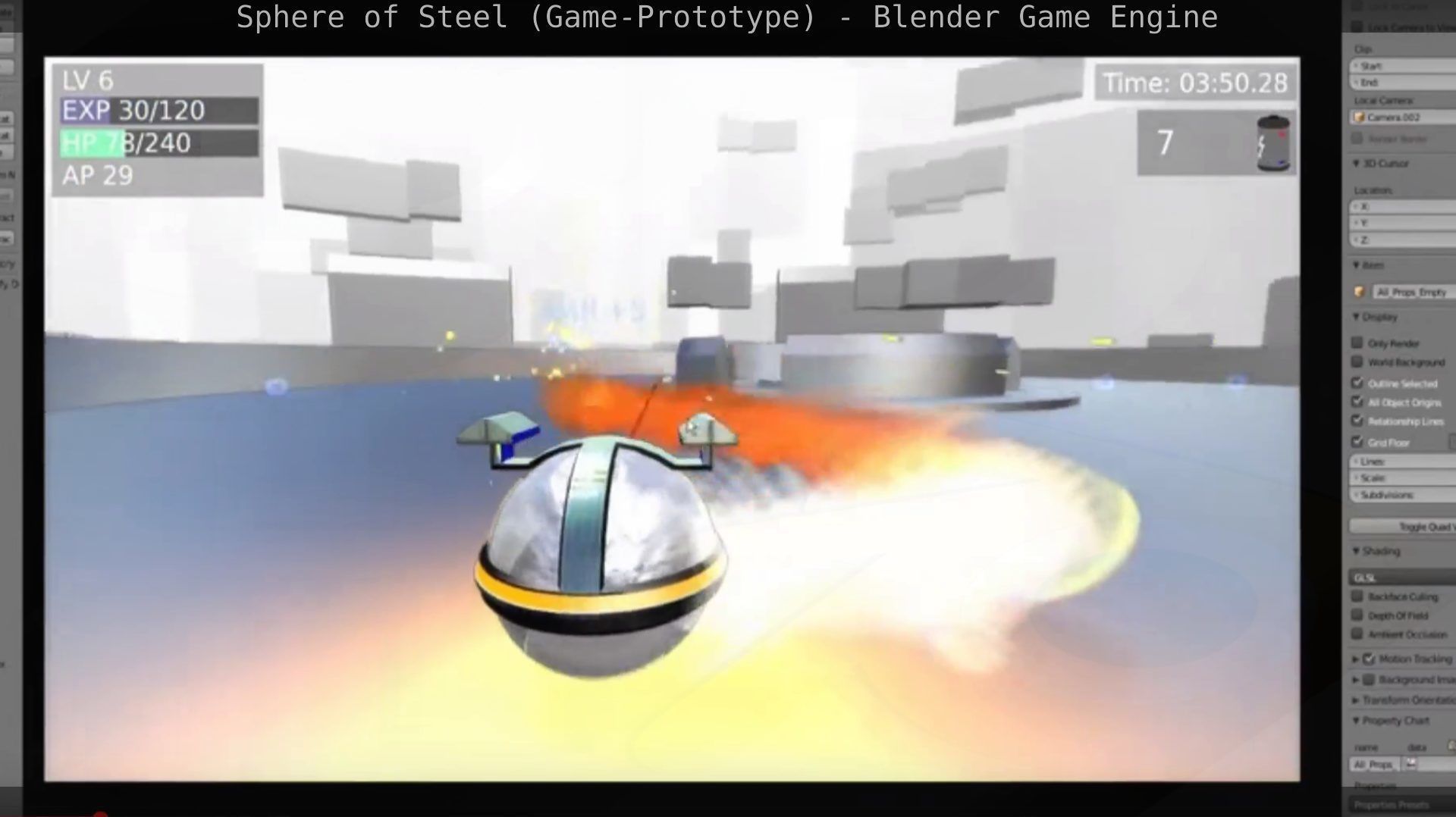 BGE SoS - Game Prototype Free low-poly 3D model_43