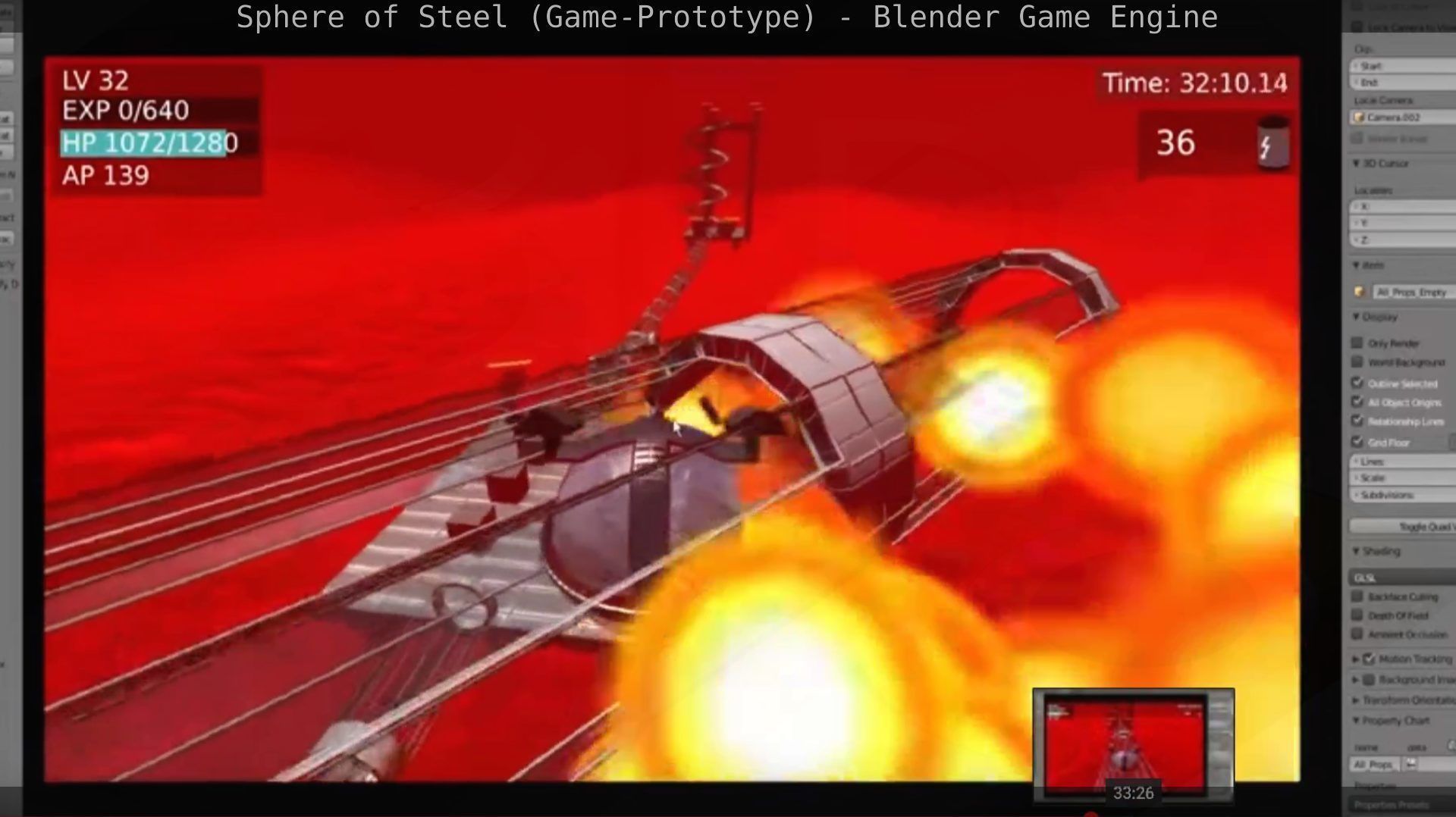 BGE SoS - Game Prototype Free low-poly 3D model_117