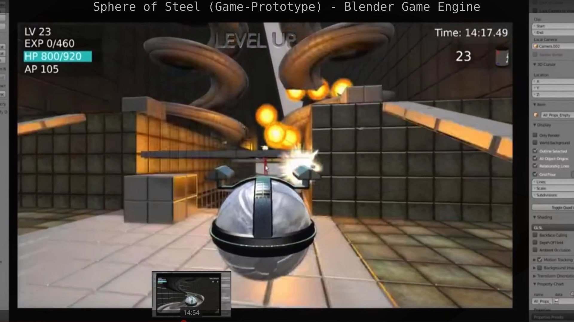 BGE SoS - Game Prototype Free low-poly 3D model_42