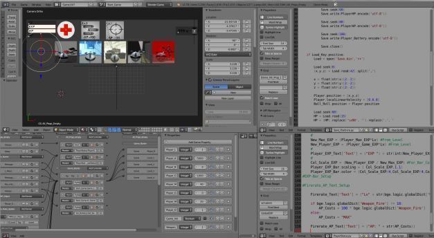BGE SoS - Game Prototype Free low-poly 3D model_4