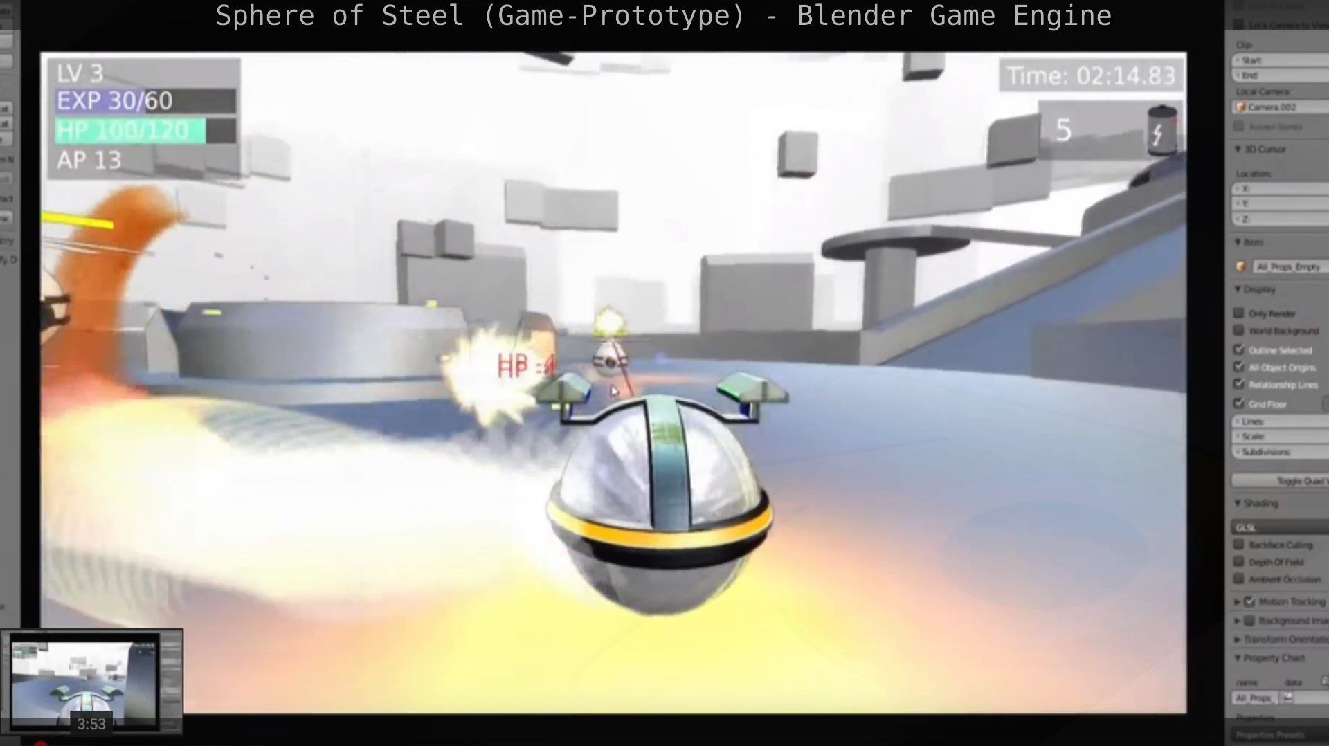 BGE SoS - Game Prototype Free low-poly 3D model_22