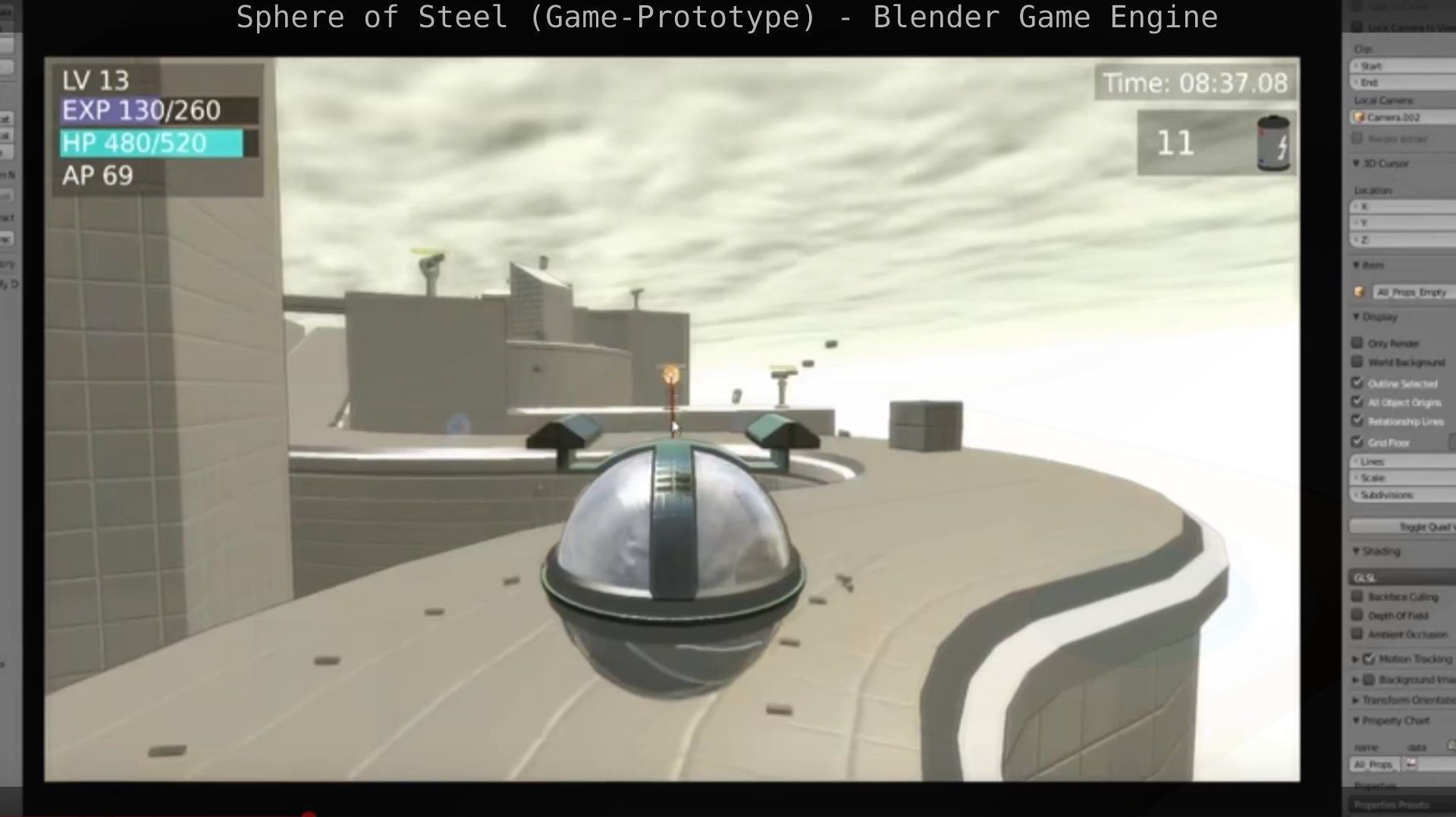 BGE SoS - Game Prototype Free low-poly 3D model_68