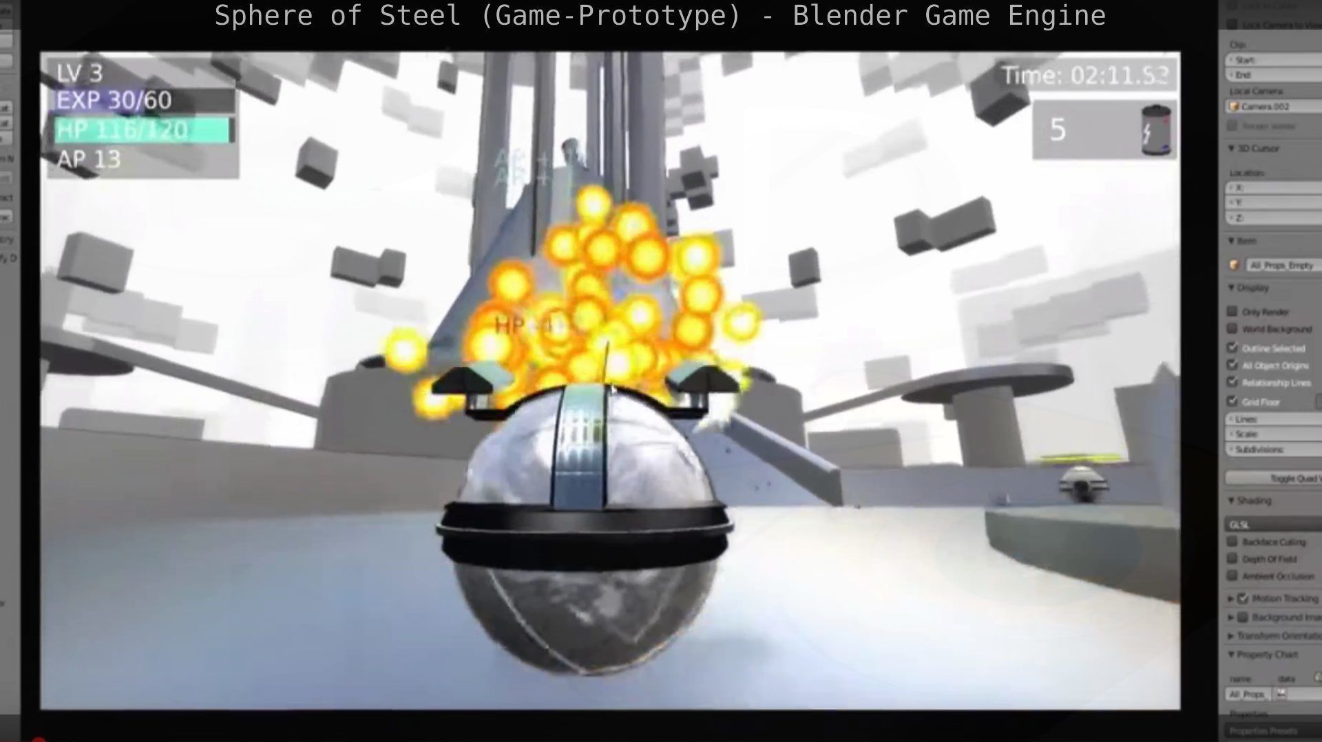 BGE SoS - Game Prototype Free low-poly 3D model_11