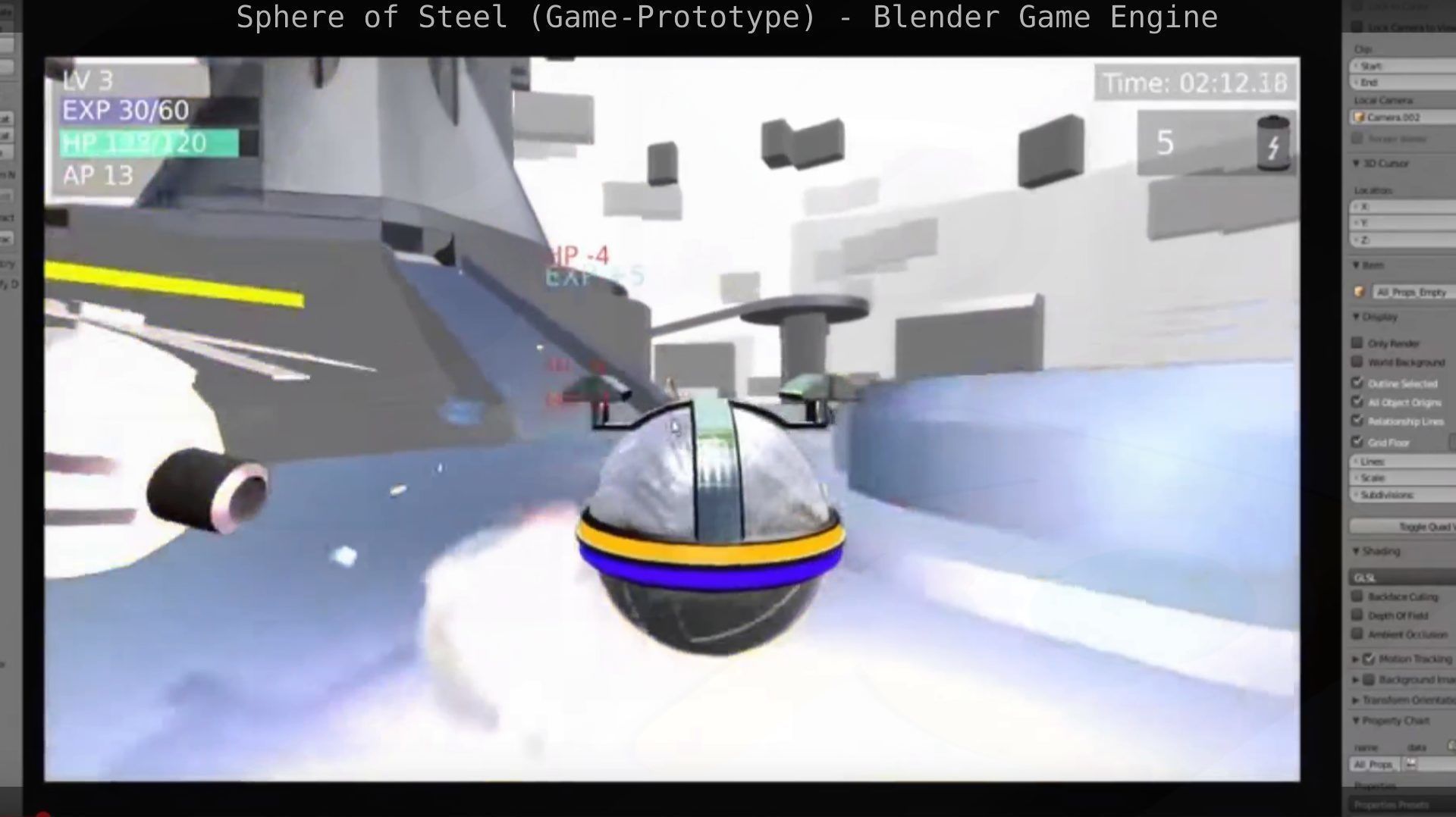 BGE SoS - Game Prototype Free low-poly 3D model_24