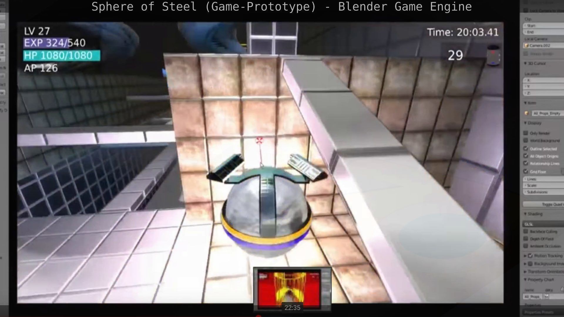 BGE SoS - Game Prototype Free low-poly 3D model_72