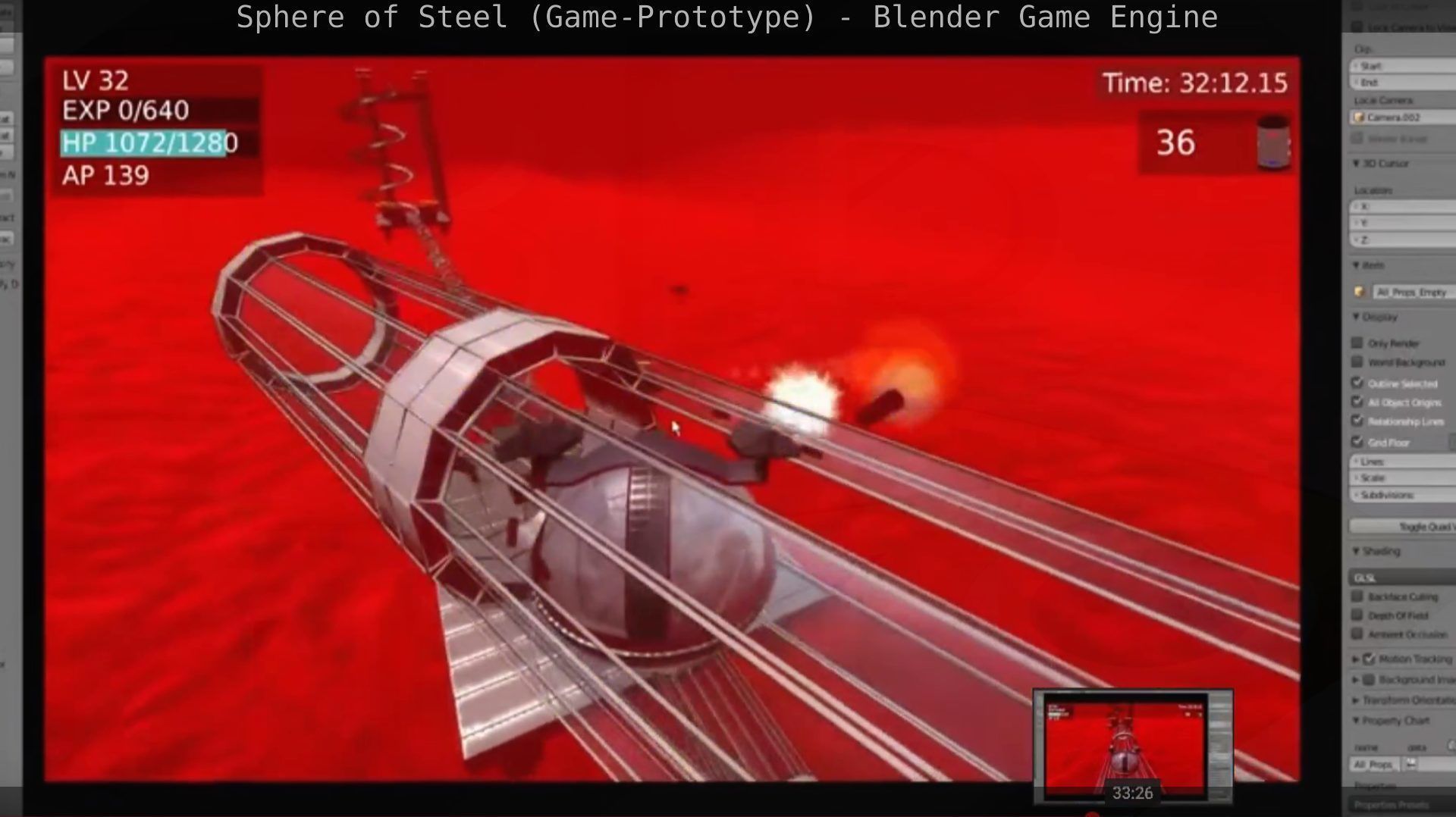 BGE SoS - Game Prototype Free low-poly 3D model_121