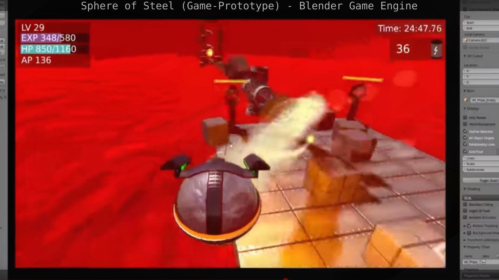 BGE SoS - Game Prototype Free low-poly 3D model_89