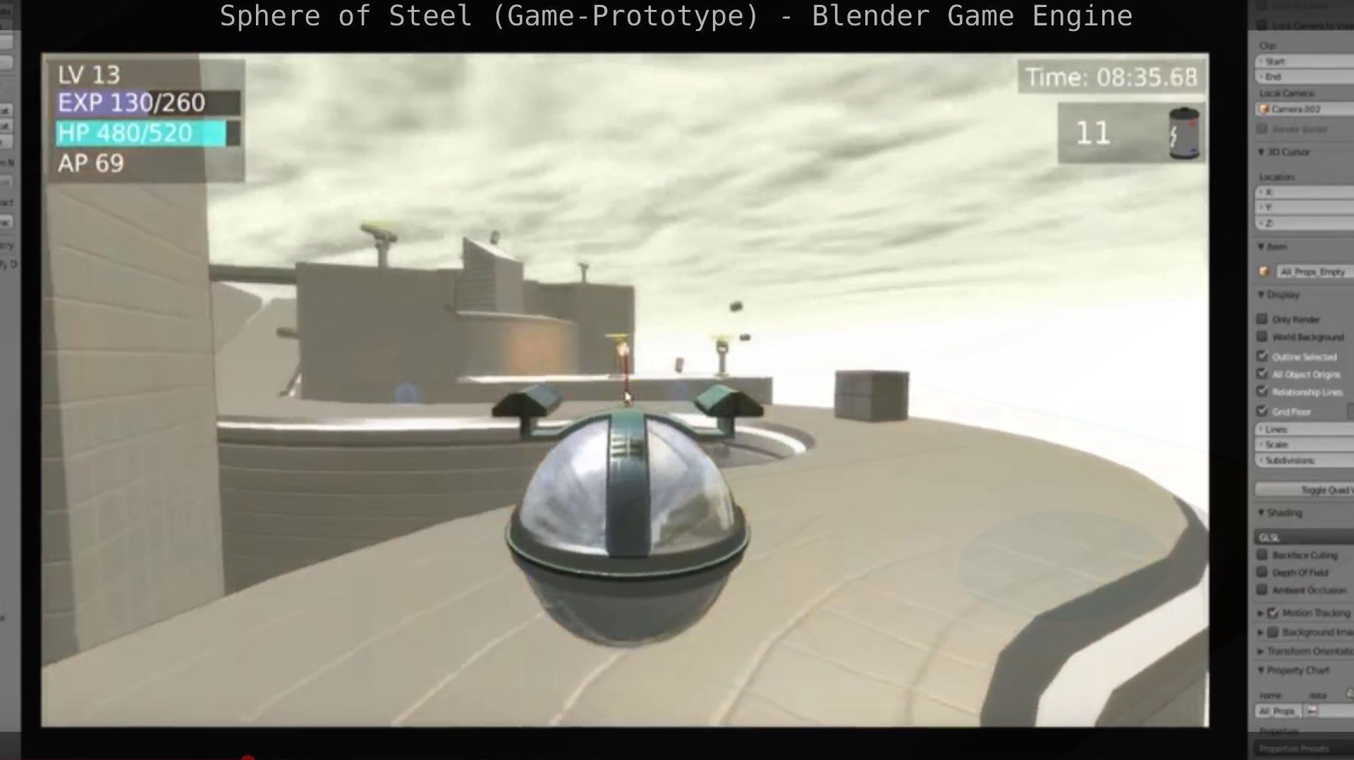 BGE SoS - Game Prototype Free low-poly 3D model_26