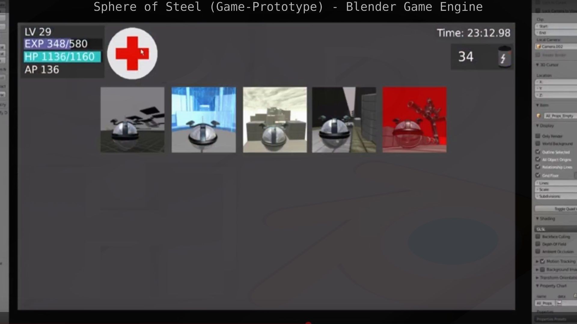 BGE SoS - Game Prototype Free low-poly 3D model_77