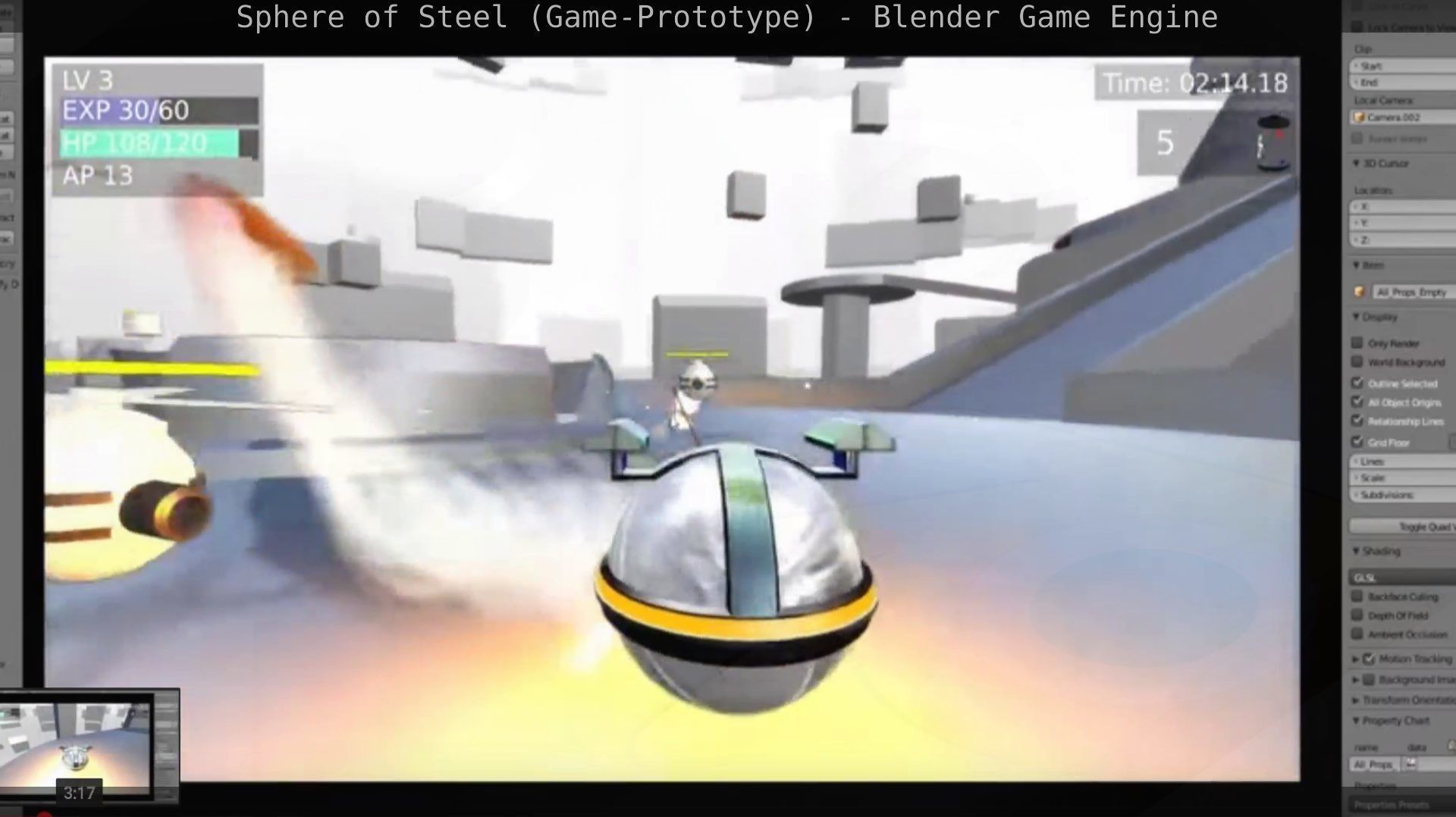 BGE SoS - Game Prototype Free low-poly 3D model_21