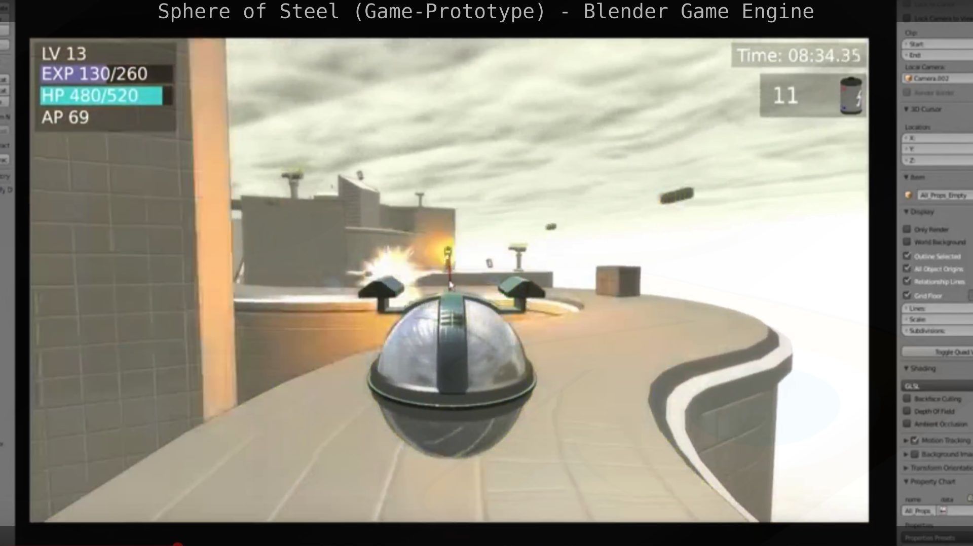 BGE SoS - Game Prototype Free low-poly 3D model_52