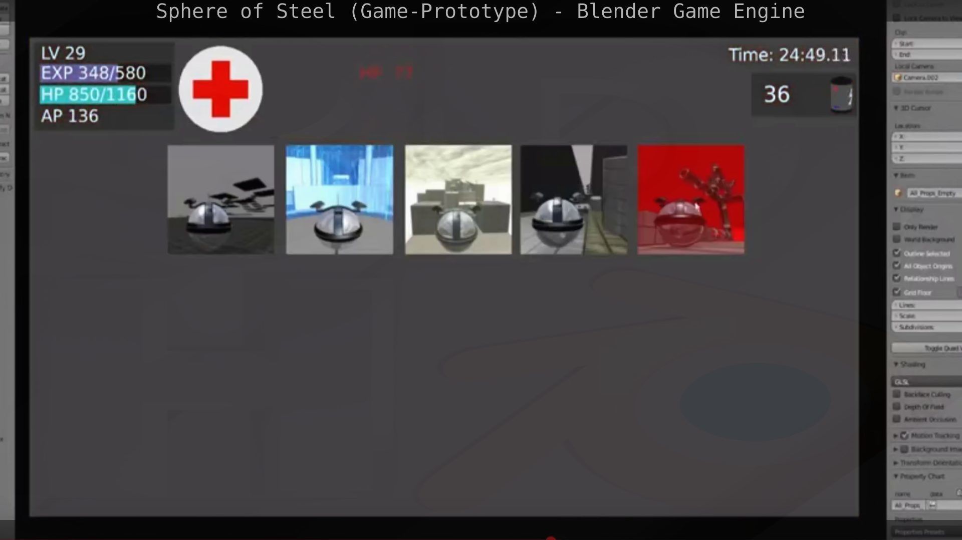 BGE SoS - Game Prototype Free low-poly 3D model_92