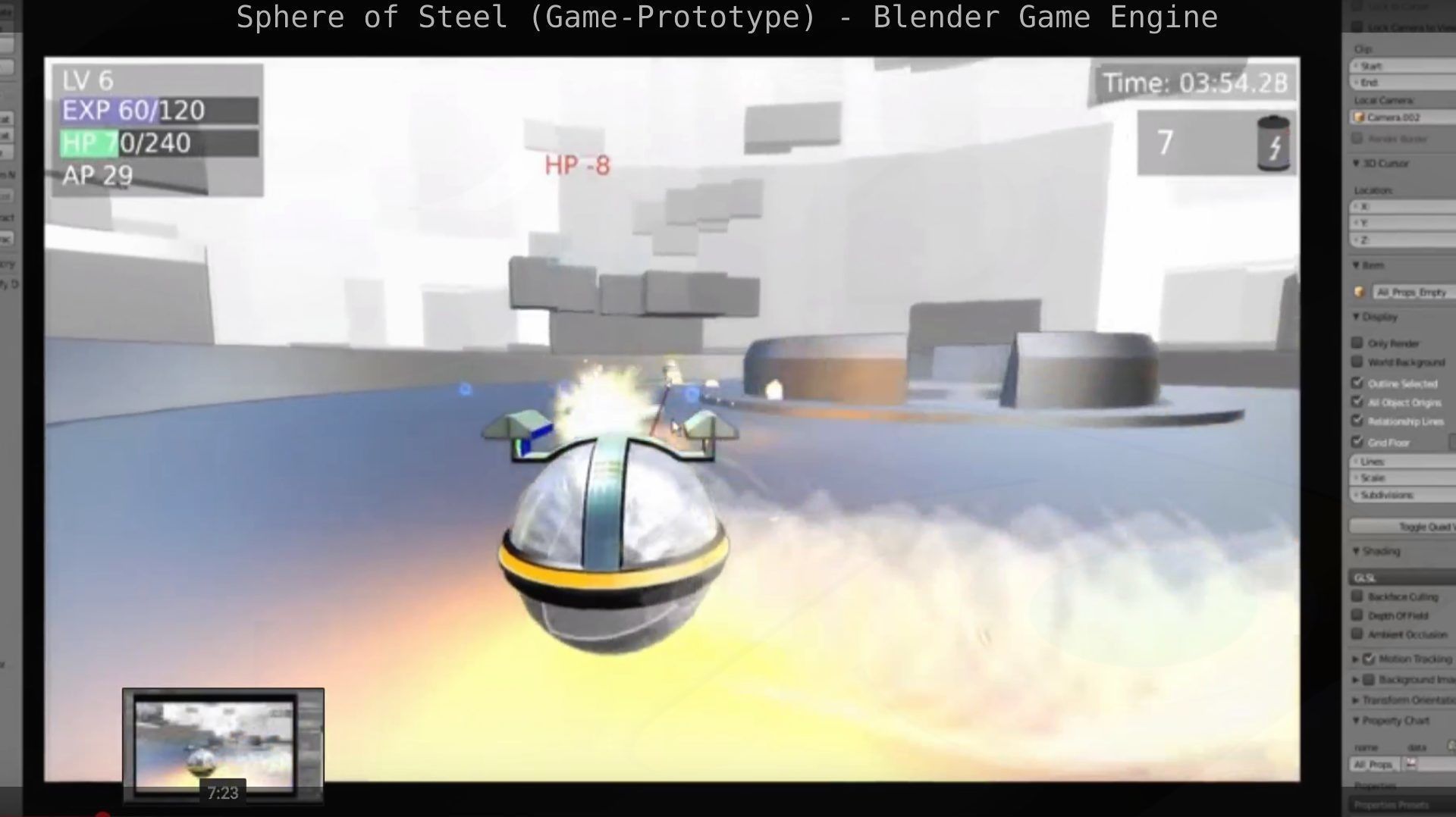 BGE SoS - Game Prototype Free low-poly 3D model_30